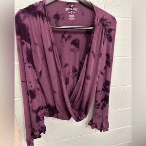 Long Sleeve Soft &sexy! They got that right! AEO 1977-vintage top!Gorgeous-large